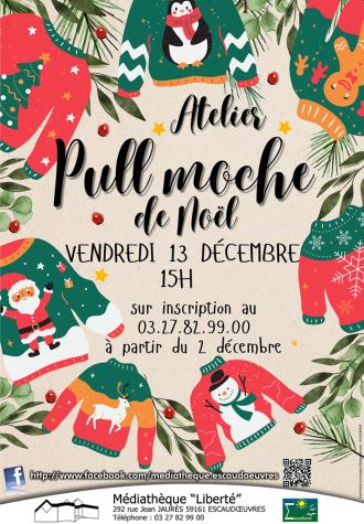 Atelier d'art créatif pour adultes : pull moche de Noël