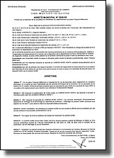 Arrêté municipal portant restriction de circulation et interdiction de stationnement place François Mitterrand du 4 au 6 mars 2026