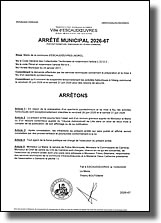 Arrêté municipal portant fermeture de l'étang communal du 26 au 27 juin 2026