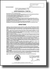 Arrêté municipal portant sur le stationnement et l'interdiction de circulation au quartier Tisserin le 11 septembre 2026
