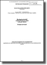 Budget primitif 2026