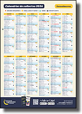 Calendrier des collectes 2026