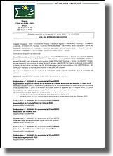 Liste des délibérations examinées lors de la réunion du conseil municipal du 1er avril 2025