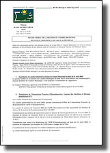 Procès-verbal de la réunion du conseil municipal du 21 mai 2025