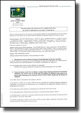 Procès-verbal de la réunion du conseil municipal du 25 juin 2025