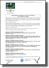 Liste des délibérations examinées lors de la réunion du conseil municipal du 25 juin 2025