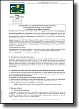 Procès-verbal de la réunion du conseil municipal du 21 mars 2026