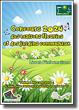Concours 2024 des maisons fleuries et des jardins communaux - Livret d'informations